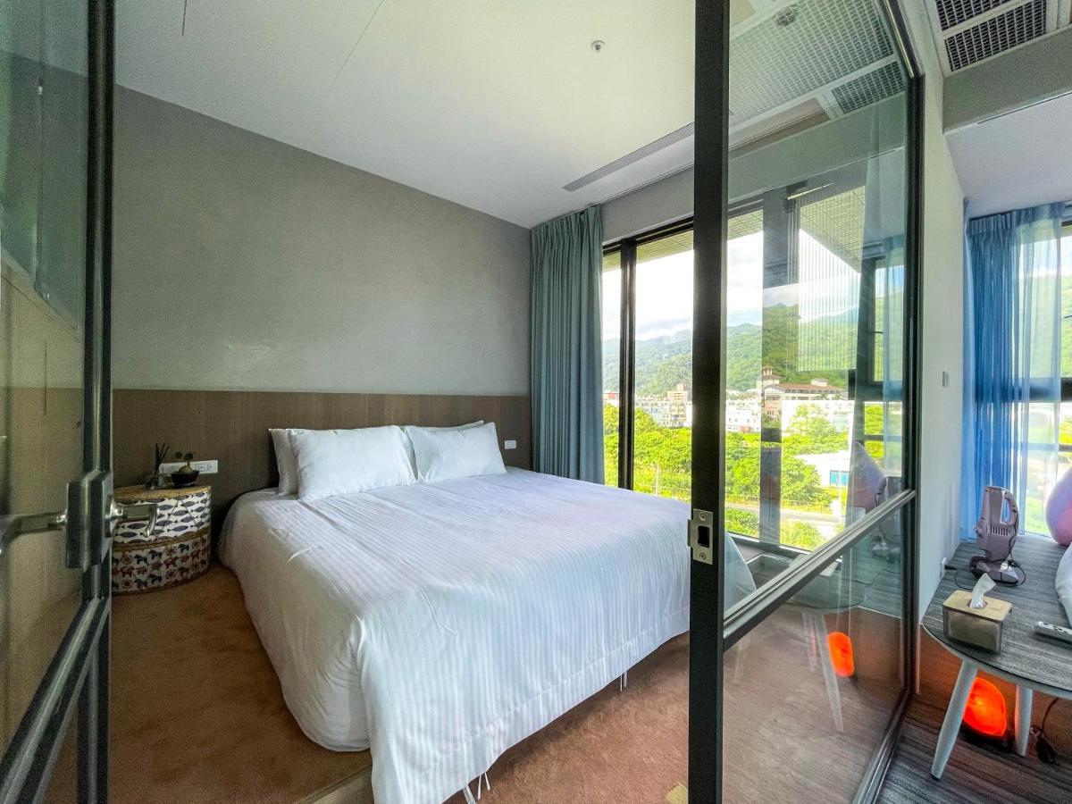 Apartament Toucheng Happyhouse頭城黑皮家 附早餐 Zewnętrze zdjęcie