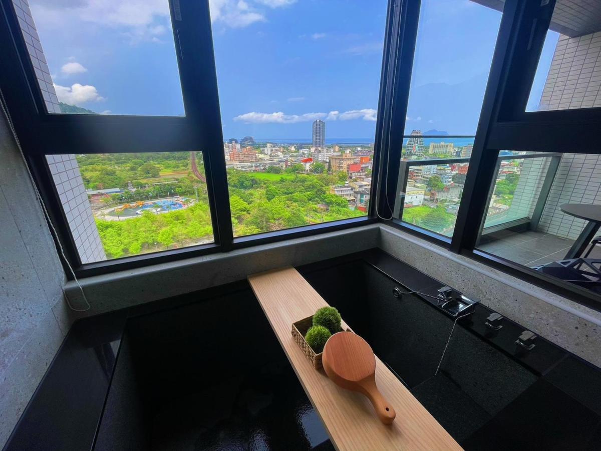 Apartament Toucheng Happyhouse頭城黑皮家 附早餐 Zewnętrze zdjęcie