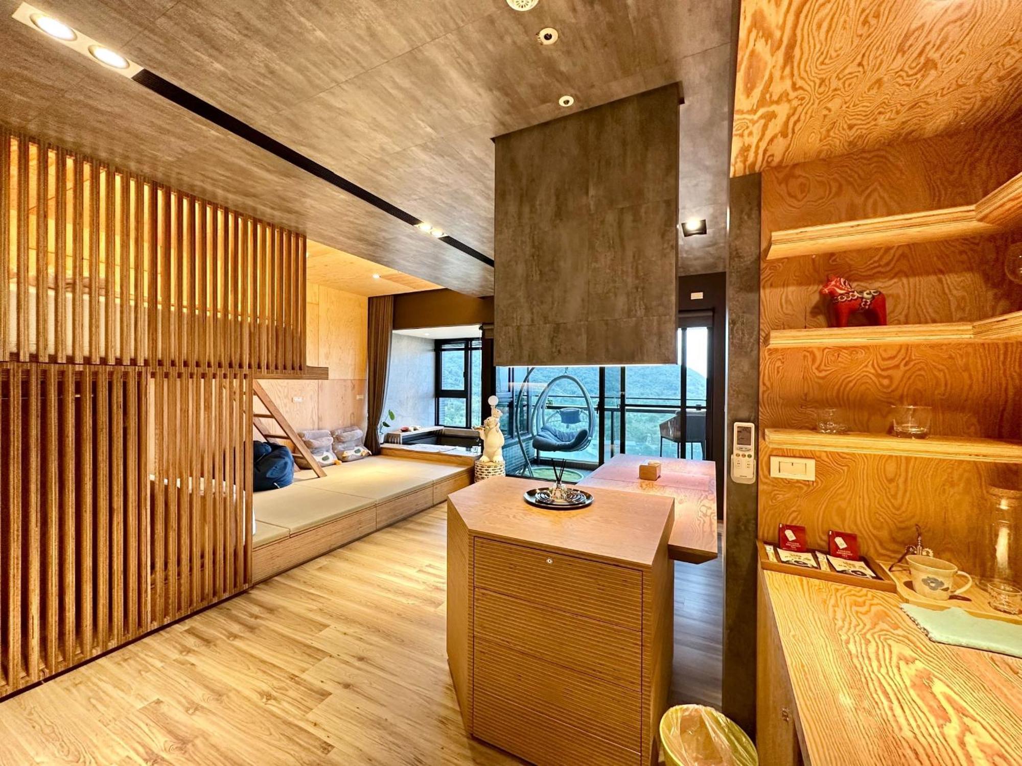 Apartament Toucheng Happyhouse頭城黑皮家 附早餐 Zewnętrze zdjęcie