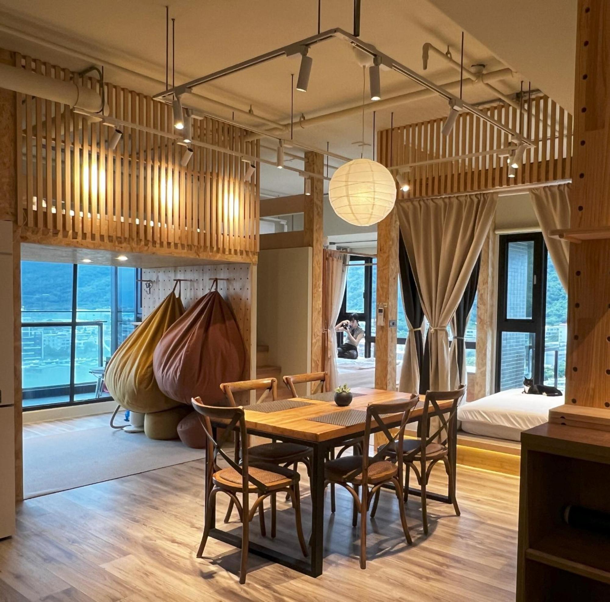 Apartament Toucheng Happyhouse頭城黑皮家 附早餐 Zewnętrze zdjęcie